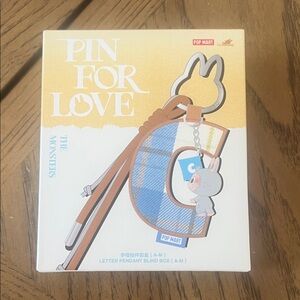 Authentic Pop Mart Pin for Love Letter Pendant Blind Box